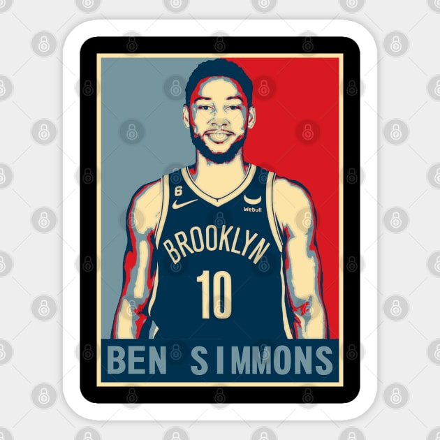 Ben Simmons Sticker by today.i.am.sad